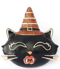 Betsey Johnson Halloween Witchy Cat Brooch