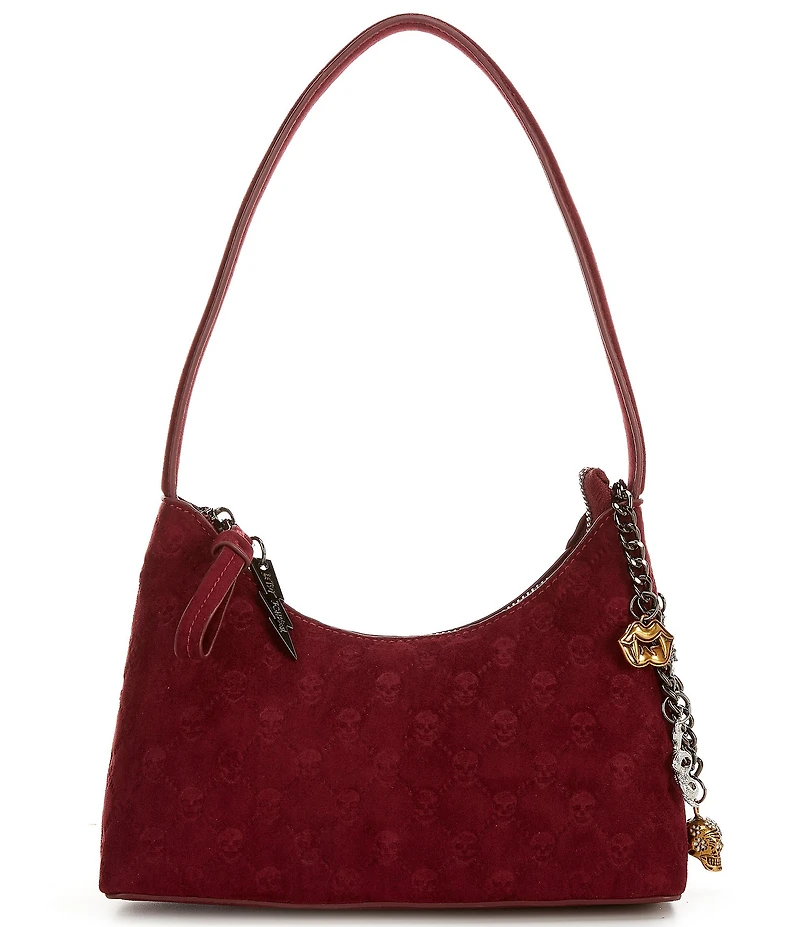 Betsey Johnson Headliner Deboss Shoulder Bag