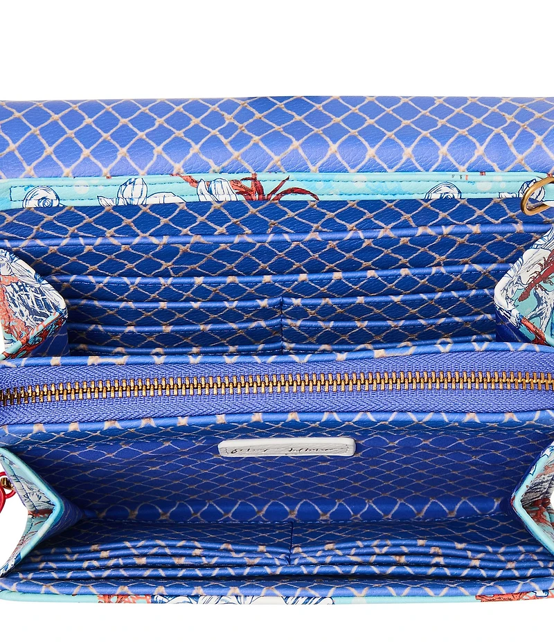 Betsey Johnson High Seas Honey Wallet Crossbody Bag