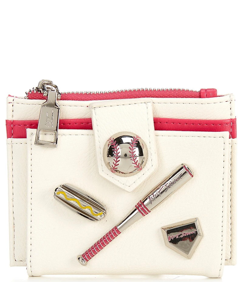 Betsey Johnson Hit Me Up Novelty Bifold Wallet