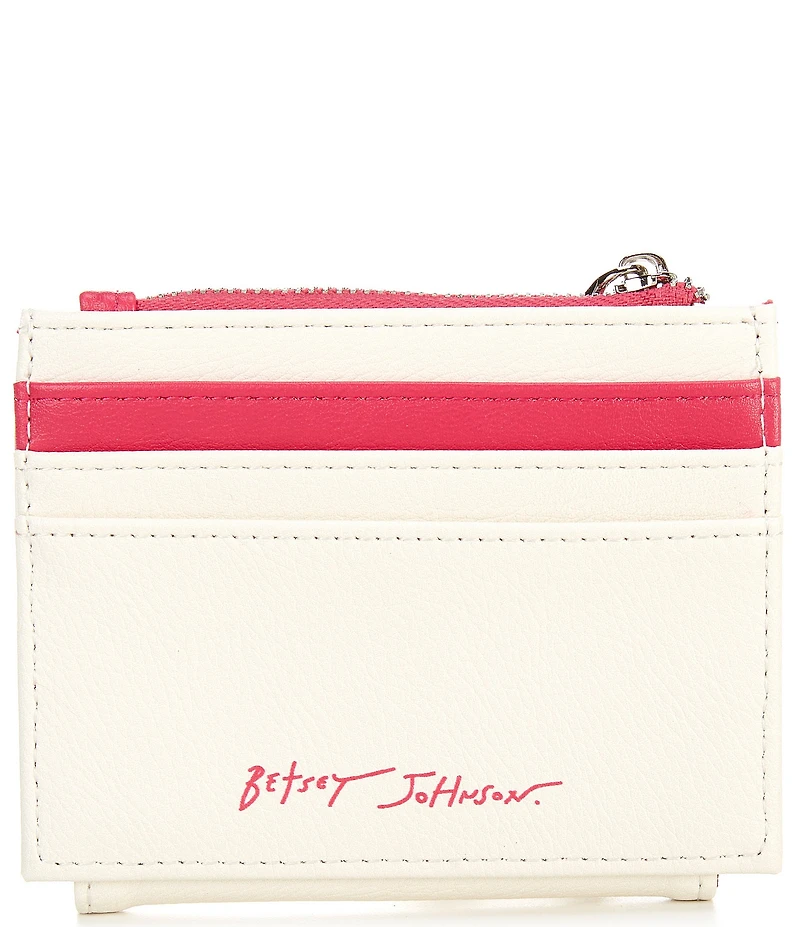Betsey Johnson Hit Me Up Novelty Bifold Wallet