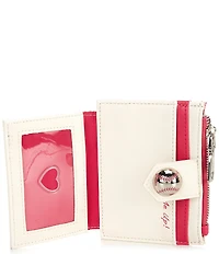 Betsey Johnson Hit Me Up Novelty Bifold Wallet