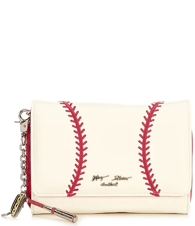 Betsey Johnson Home Run Wallet Clutch