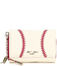 Betsey Johnson Home Run Wallet Clutch