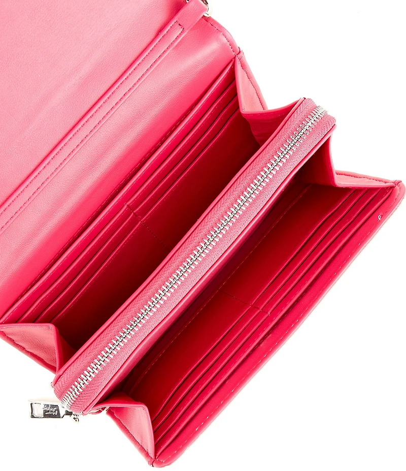 Betsey Johnson Home Run Wallet Clutch