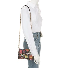Betsey Johnson Jet Set Passport Crossbody Bag