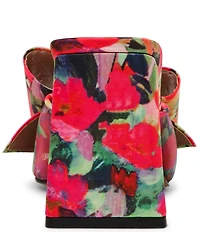 Betsey Johnson Jordn Oversized Bow Pearl Embellished Dress Slide Sandals