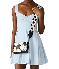 Betsey Johnson Kickin It Wallet On a Chain