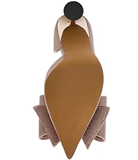 Betsey Johnson Kyliee Oversized Bow and Pearl Ornament Detail Pumps