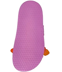 Betsey Johnson Lorayne Butterfly & Flower Embellished Footbed Sandals