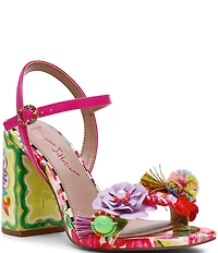 Betsey Johnson Masen Beaded Fish Embellished Dress Sandals