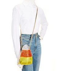 Betsey Johnson Me So Corny Rhinestoned Crossbody Bag