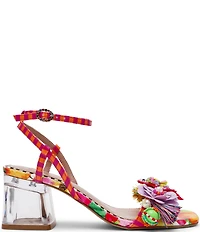 Betsey Johnson Merrily Beaded Fish Ornament Dress Sandals