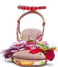 Betsey Johnson Merrily Beaded Fish Ornament Dress Sandals