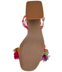 Betsey Johnson Merrily Beaded Fish Ornament Dress Sandals