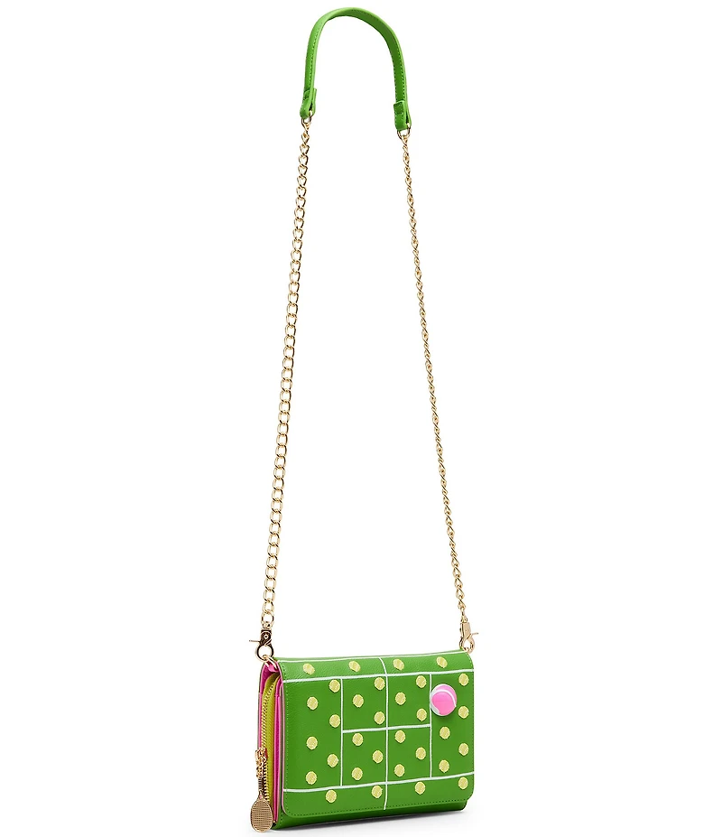 Betsey Johnson Net Worth Wallet on a Chain Crossbody