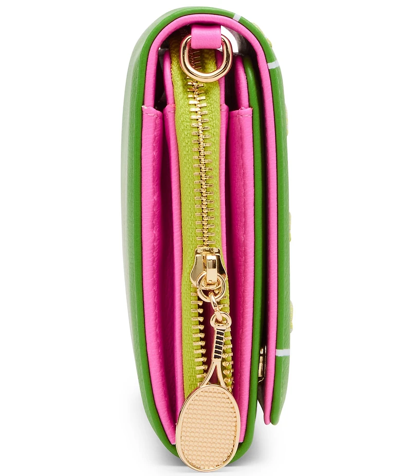 Betsey Johnson Net Worth Wallet on a Chain Crossbody