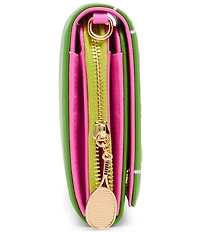 Betsey Johnson Net Worth Wallet on a Chain Crossbody