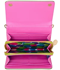 Betsey Johnson Net Worth Wallet on a Chain Crossbody
