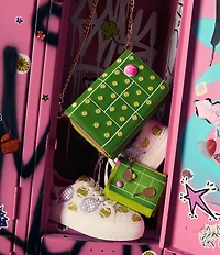 Betsey Johnson Net Worth Wallet on a Chain Crossbody