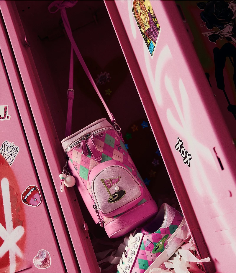 Betsey Johnson Par-Tee Novelty Golf Crossbody Bag