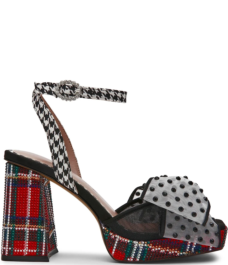 Betsey Johnson Paulina Oversized Bow Platform Dress Sandals