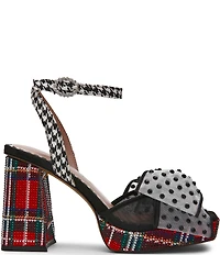 Betsey Johnson Paulina Oversized Bow Platform Dress Sandals