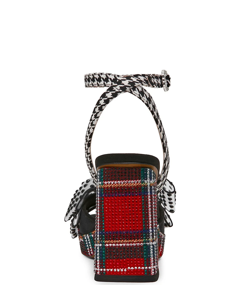 Betsey Johnson Paulina Oversized Bow Platform Dress Sandals