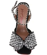 Betsey Johnson Paulina Oversized Bow Platform Dress Sandals