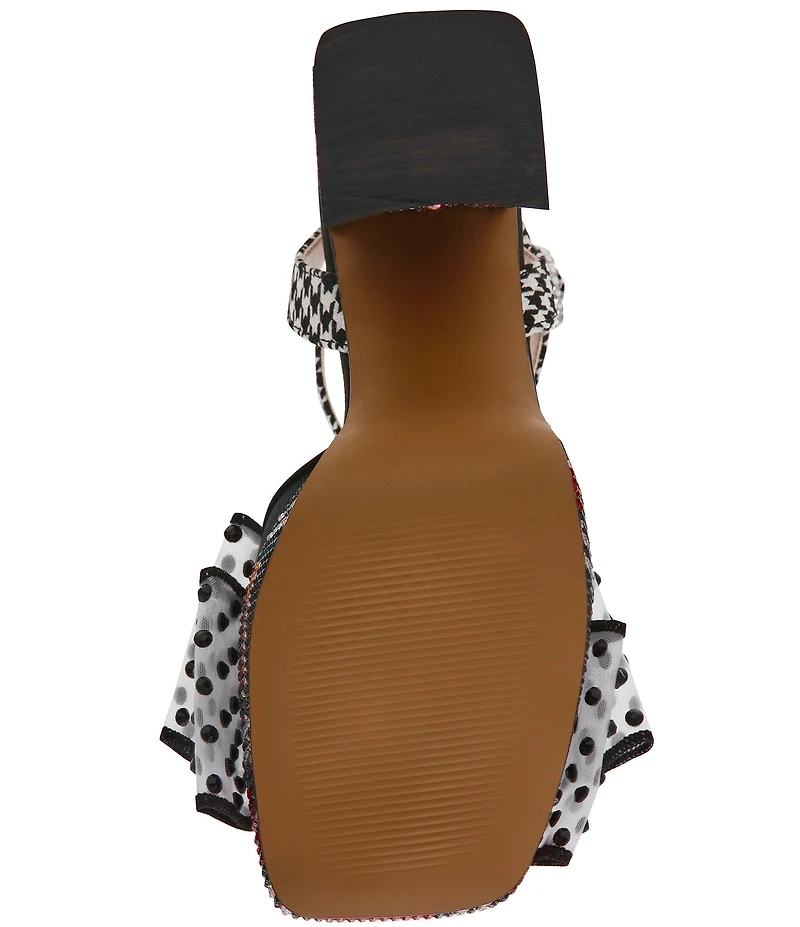 Betsey Johnson Paulina Oversized Bow Platform Dress Sandals