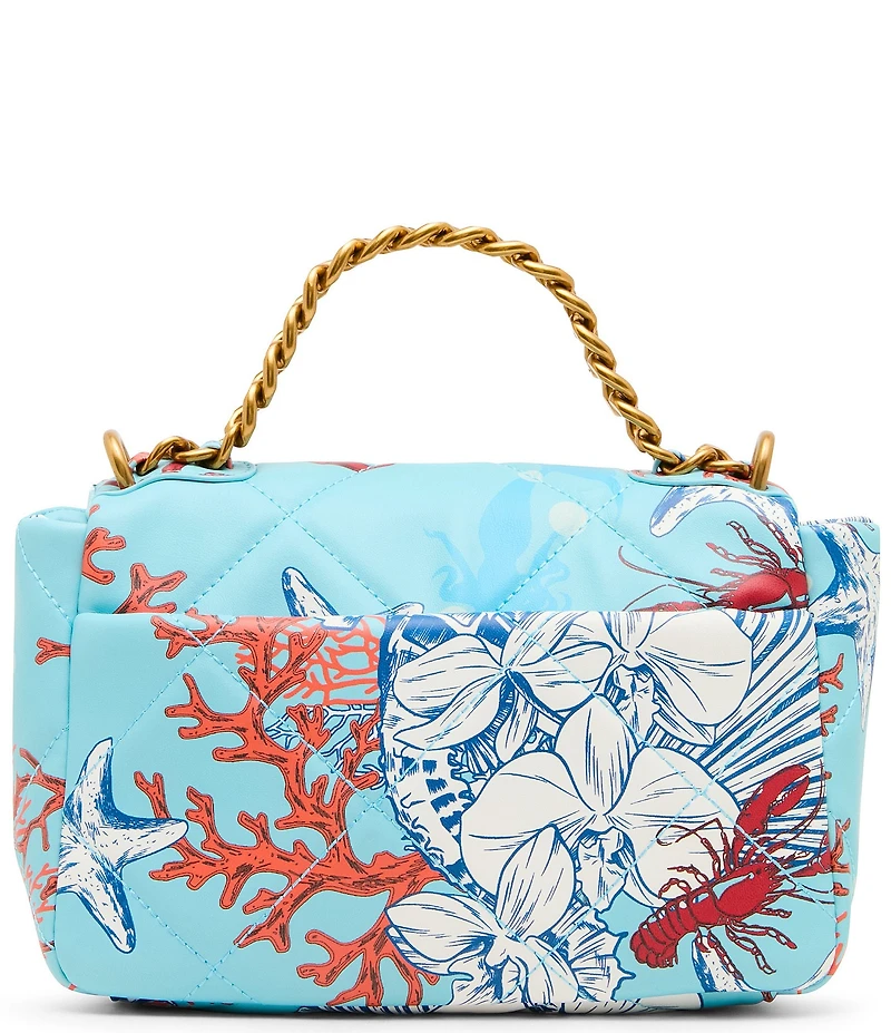 Betsey Johnson Pier Pressure Flap Crossbody Bag