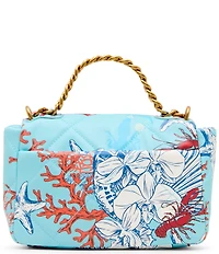 Betsey Johnson Pier Pressure Flap Crossbody Bag
