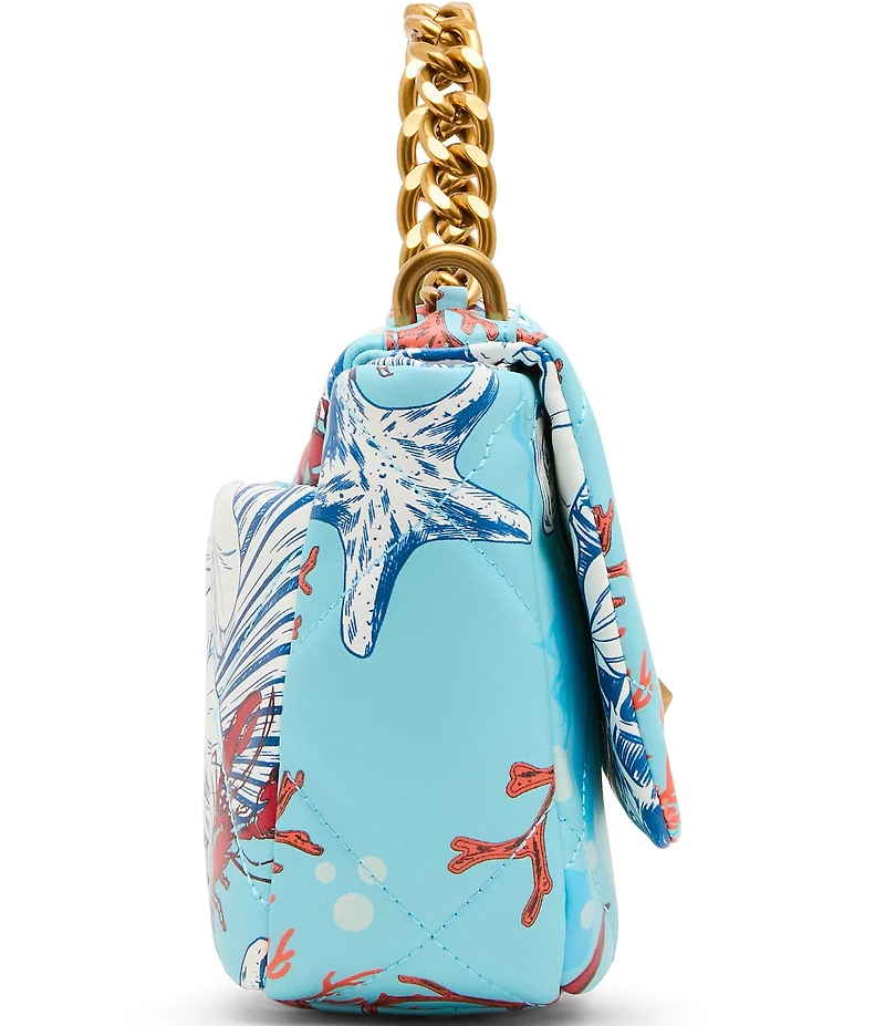 Betsey Johnson Pier Pressure Flap Crossbody Bag