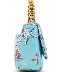 Betsey Johnson Pier Pressure Flap Crossbody Bag