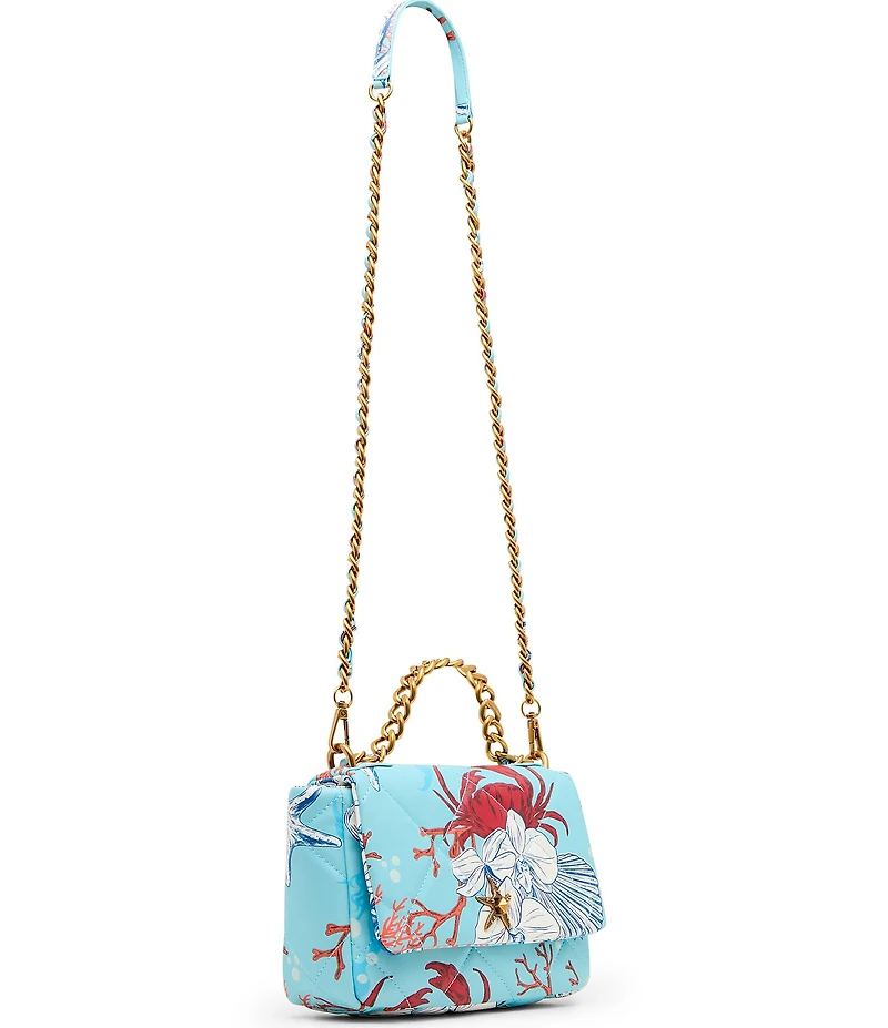 Betsey Johnson Pier Pressure Flap Crossbody Bag