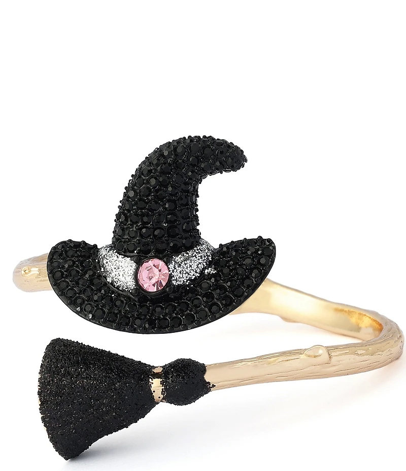 Betsey Johnson Pretty Spooky Witchy Hat Bangle Bracelet