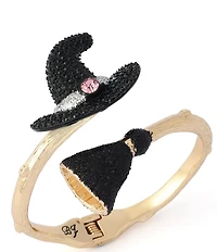 Betsey Johnson Pretty Spooky Witchy Hat Bangle Bracelet