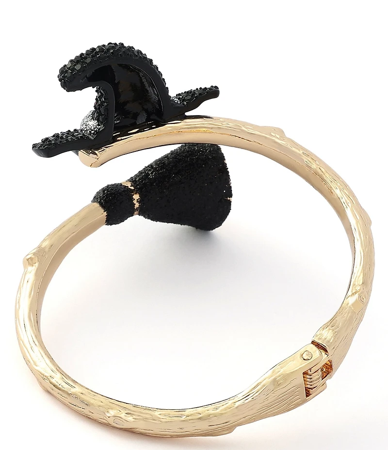 Betsey Johnson Pretty Spooky Witchy Hat Bangle Bracelet
