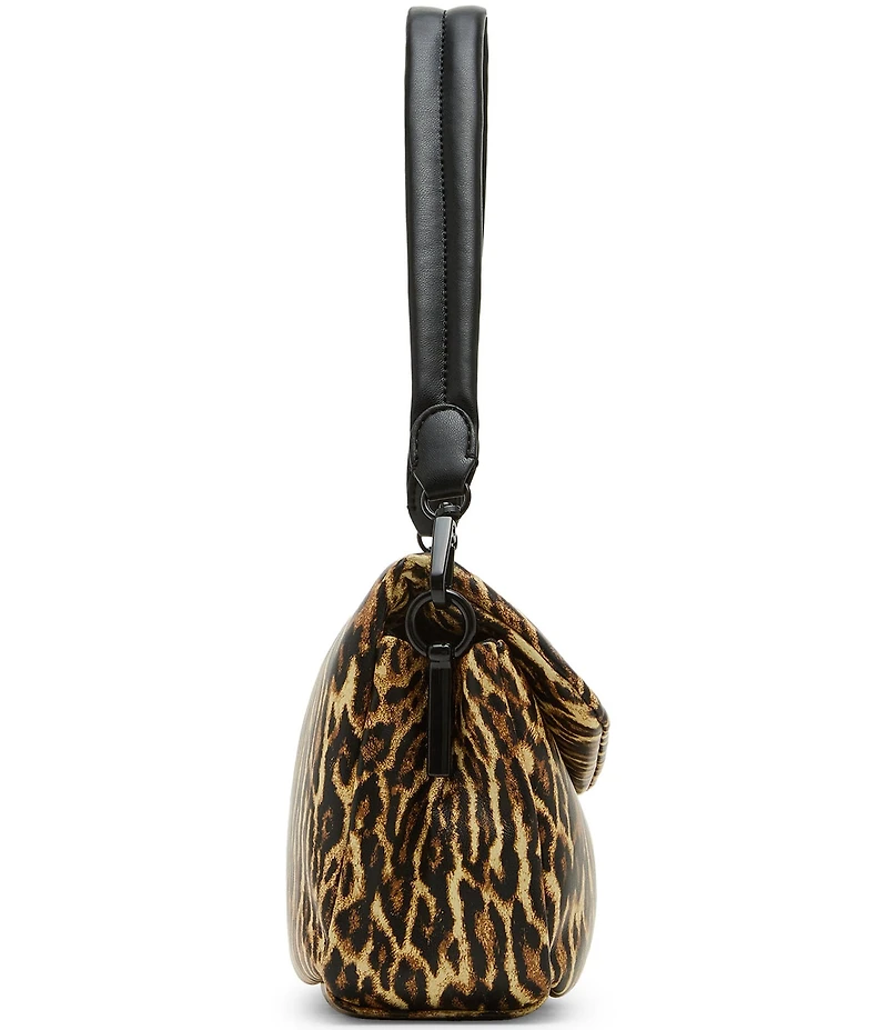 Betsey Johnson Puffed Flap Shoulder Bag
