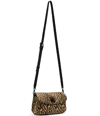 Betsey Johnson Puffed Flap Shoulder Bag