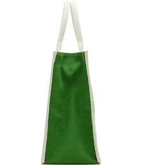 Betsey Johnson Queen Of The Green Canvas Tote Bag