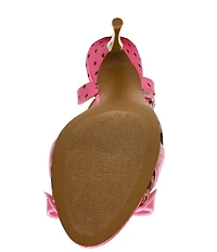 Betsey Johnson Quincyy Bow Detail Ankle Strap Dress Sandals