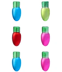 Betsey Johnson Santa Baby Christmas Lights Stud Earrings Set