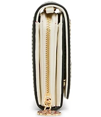 Betsey Johnson Shake Your Pom Poms Cheer Gameday Wallet Crossbody Clutch Bag