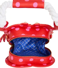 Betsey Johnson Shell Raiser Lobster Rhinestone Shoulder Bag