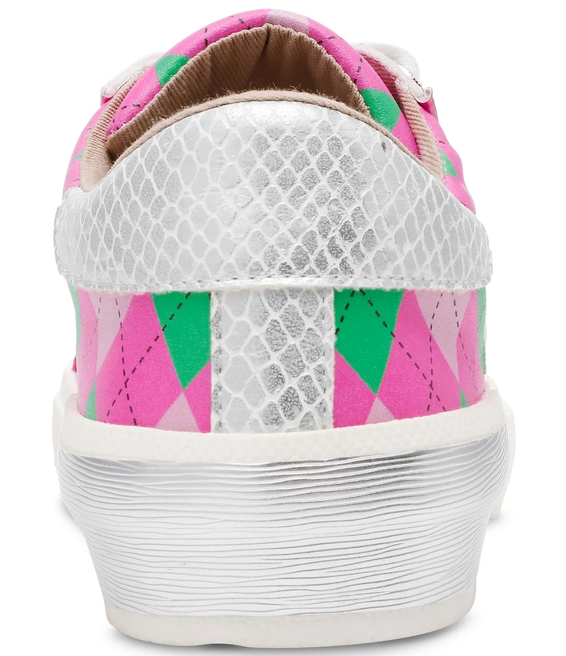 Betsey Johnson Sherrie Argyle Golf Print Sneakers