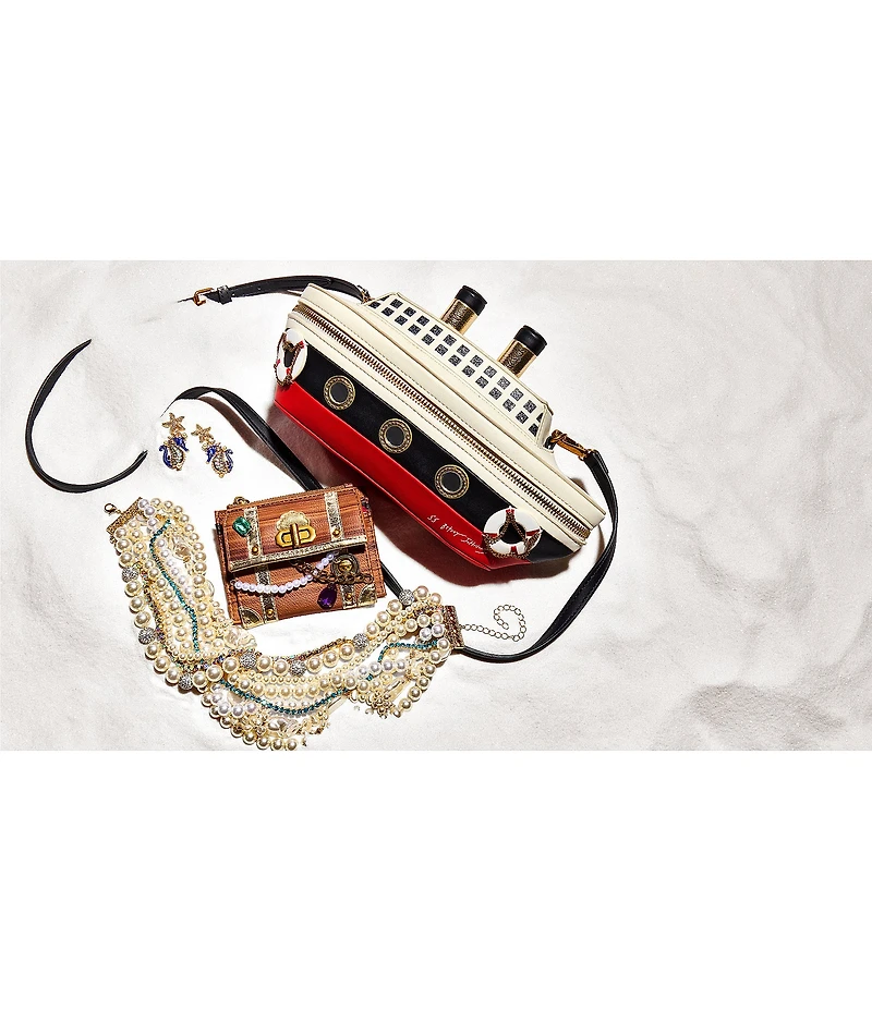 Betsey Johnson Ship Tease Crossbody Bag
