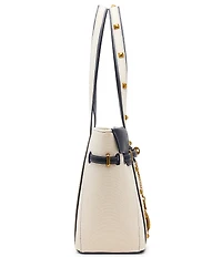 Betsey Johnson Shore Thing Belted Canvas Tote Bag