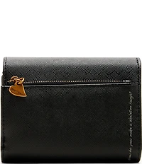 Betsey Johnson Skull Embossed Trifold Wallet