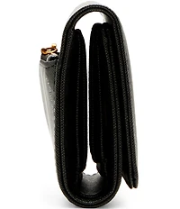 Betsey Johnson Skull Embossed Trifold Wallet